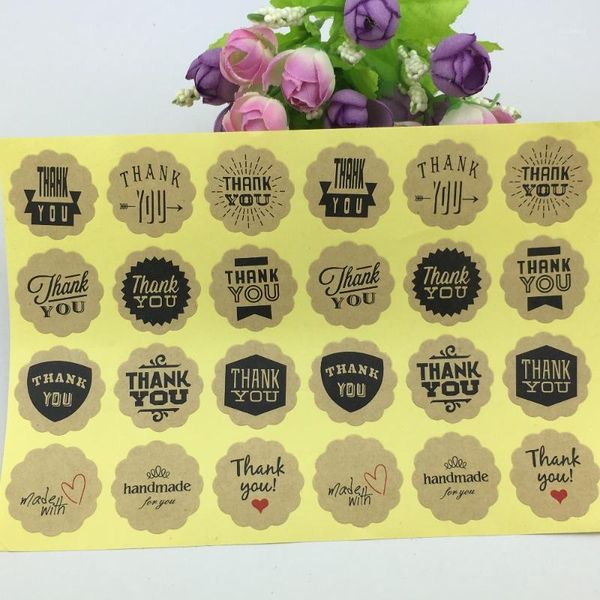 wholesale- 500pcs stickers handmade style 12 design vintage kraft paper thank you circle seal sticker/dia 3cm round paper packaging labels1
wholesale- 500pcs stickers handmade style 12 design vintage kraft paper thank you circle seal sticker/dia 3cm round paper packaging labels1