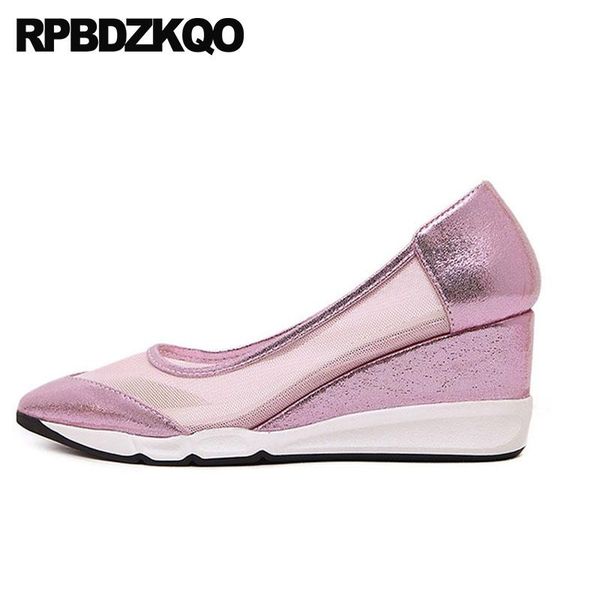 dress shoes golden silver fashion high heels pointed toe size 4 34 footwear pink elegant 2021 wedge mesh gold casual women pumps, Black
dress shoes golden silver fashion high heels pointed toe size 4 34 footwear pink elegant 2021 wedge mesh gold casual women pumps, Black