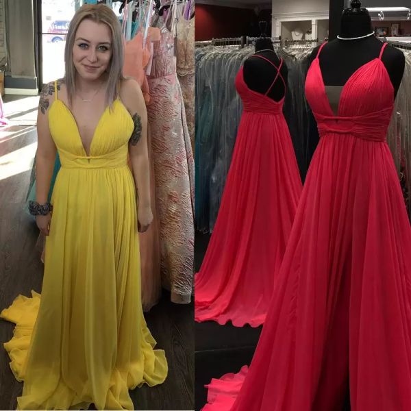 designer prom dresses 2022 modest with spaghetti straps chiffon criss cross back custom made a line floor length formal evening party gowns, Black
designer prom dresses 2022 modest with spaghetti straps chiffon criss cross back custom made a line floor length formal evening party gowns, Black