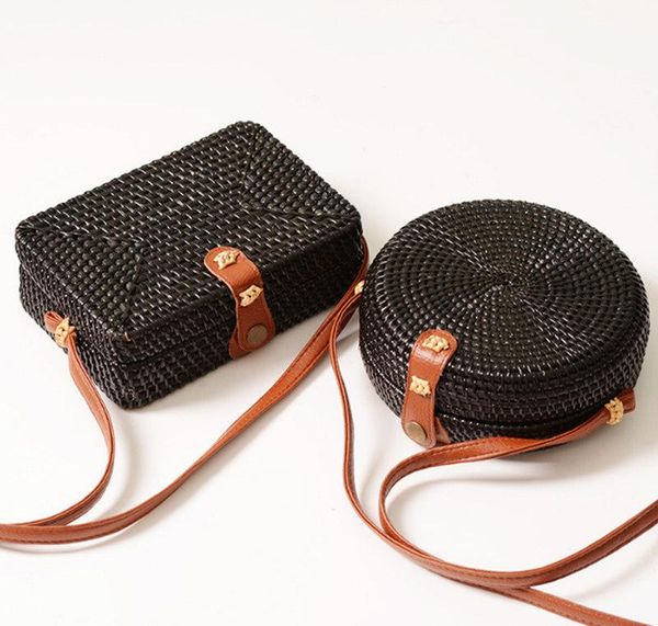 nesitu new black vietnam handmade small women cuboid round straw bags female girl circle rattan woven beach messenger bags m01
nesitu new black vietnam handmade small women cuboid round straw bags female girl circle rattan woven beach messenger bags m01
