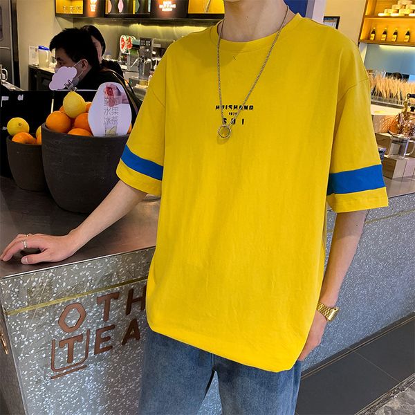 2019 hip hop street personality new letter loose short men's ins harajuku style half sleeve t-shirt, White;black
2019 hip hop street personality new letter loose short men's ins harajuku style half sleeve t-shirt, White;black