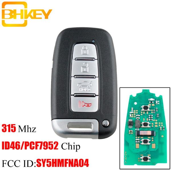 bhkey 4buttons remote smart key 315/433mhz for elantra genesis veloster equus tucson sonata azera 2009-2020 sy5hmfna04
bhkey 4buttons remote smart key 315/433mhz for elantra genesis veloster equus tucson sonata azera 2009-2020 sy5hmfna04