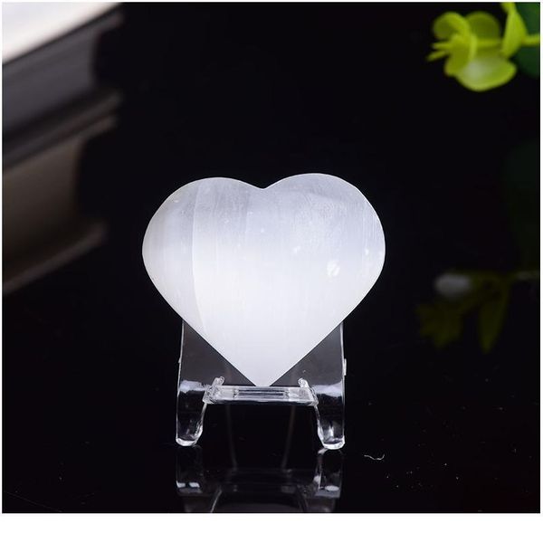 1pc natural white love selenite plaster ore mineral reiki healing home decoration collection diy gifts qylzzd, Black
1pc natural white love selenite plaster ore mineral reiki healing home decoration collection diy gifts qylzzd, Black