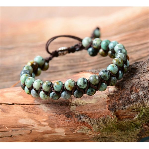 men cool african stone beads braided cuff handmade friendship bracelets mens charm bracelet jewelry y200810, Black
men cool african stone beads braided cuff handmade friendship bracelets mens charm bracelet jewelry y200810, Black