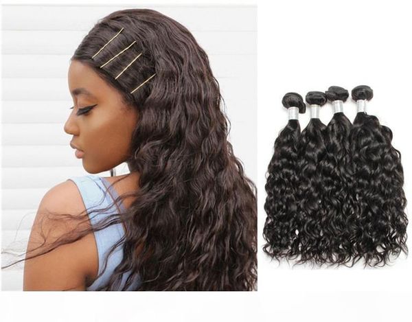 viya water wave hairstyle human hair bundles 9a peruvian hair extensions no shedding no tangle can be colored, Black
viya water wave hairstyle human hair bundles 9a peruvian hair extensions no shedding no tangle can be colored, Black