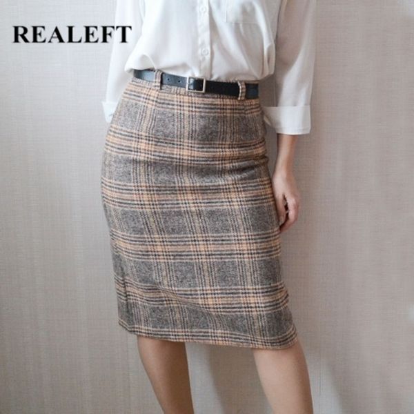 realeft women woolen vintage midi pencil skirts autumn winter plaid high waist harajuku tulle skirts with belt for female y200326, Black
realeft women woolen vintage midi pencil skirts autumn winter plaid high waist harajuku tulle skirts with belt for female y200326, Black