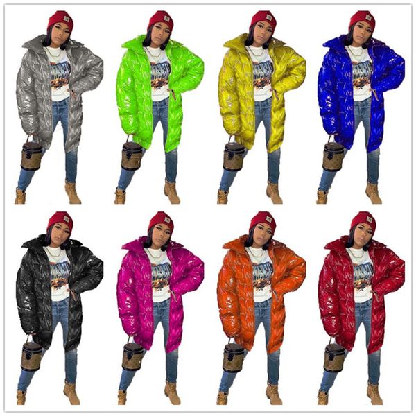 designers women cotton-padded coat long jacket winter warm outerwear pu bright color zipper fashion windproof outdoor ski coats f110408, White
designers women cotton-padded coat long jacket winter warm outerwear pu bright color zipper fashion windproof outdoor ski coats f110408, White