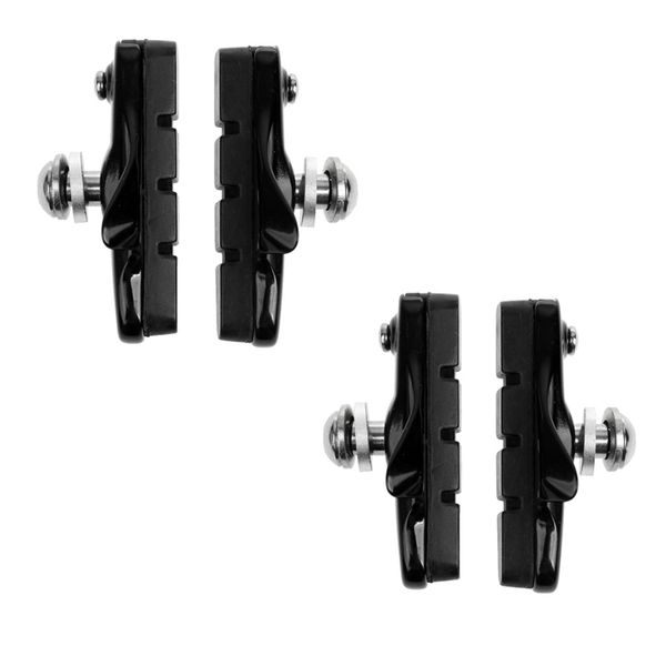 2 pairs (4 pieces) mountain road bike brake pads cycling braking v-brake holder shoes rubber blocks
2 pairs (4 pieces) mountain road bike brake pads cycling braking v-brake holder shoes rubber blocks