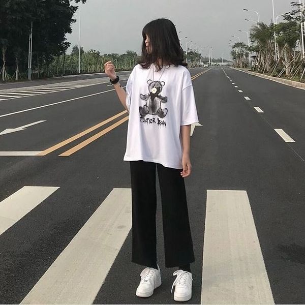 xgboy cartoon print celebrity t-shirt wide leg t-shirt 2020 summer internet wide suit female student loose short-sleeved pants casual wide-l, Gray
xgboy cartoon print celebrity t-shirt wide leg t-shirt 2020 summer internet wide suit female student loose short-sleeved pants casual wide-l, Gray