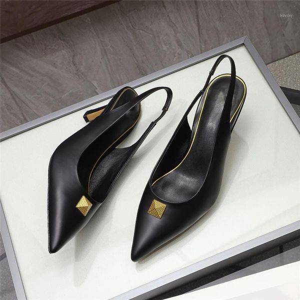 rivet women sandals zapatos de mujer elegant pointed shoes woman new leather ladies shoes femmes sandales slingbacks high heels1, Black
rivet women sandals zapatos de mujer elegant pointed shoes woman new leather ladies shoes femmes sandales slingbacks high heels1, Black