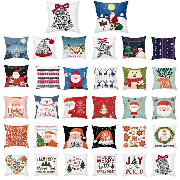 45x45cm christmas cartoon santa claus letters print throw pillow case decorative linen cushion cover for xmas party
45x45cm christmas cartoon santa claus letters print throw pillow case decorative linen cushion cover for xmas party