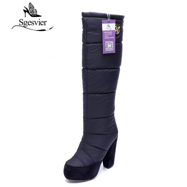 sgesvier high boots shoes women autumn winter long boots fashion thermal ladies knee down high-leg long size 34-43 c356, Black
sgesvier high boots shoes women autumn winter long boots fashion thermal ladies knee down high-leg long size 34-43 c356, Black