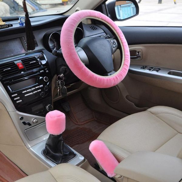 universal car steering wheel cover winter car short wool velvet three-piece grip cover hand brake accessories interior
universal car steering wheel cover winter car short wool velvet three-piece grip cover hand brake accessories interior