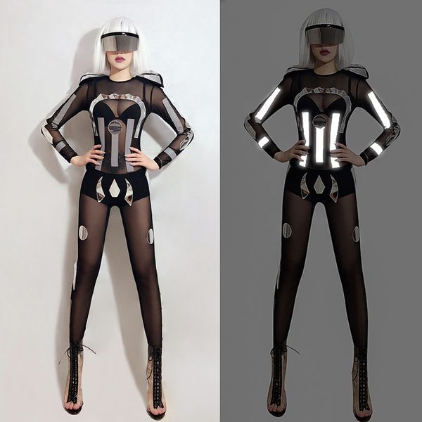 jazz dance costumes black mesh jumpsuit ladies nightclub bar pole dancing clothes female singer dancer stage rompers, Black;red
jazz dance costumes black mesh jumpsuit ladies nightclub bar pole dancing clothes female singer dancer stage rompers, Black;red