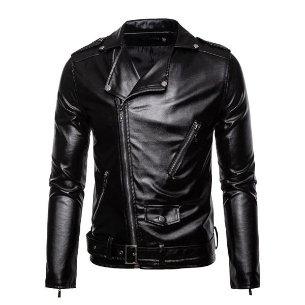 men's fur & faux autumn winter men leather jacket 2021 fashion moto biker pu jackets coat male red, Black
men's fur & faux autumn winter men leather jacket 2021 fashion moto biker pu jackets coat male red, Black