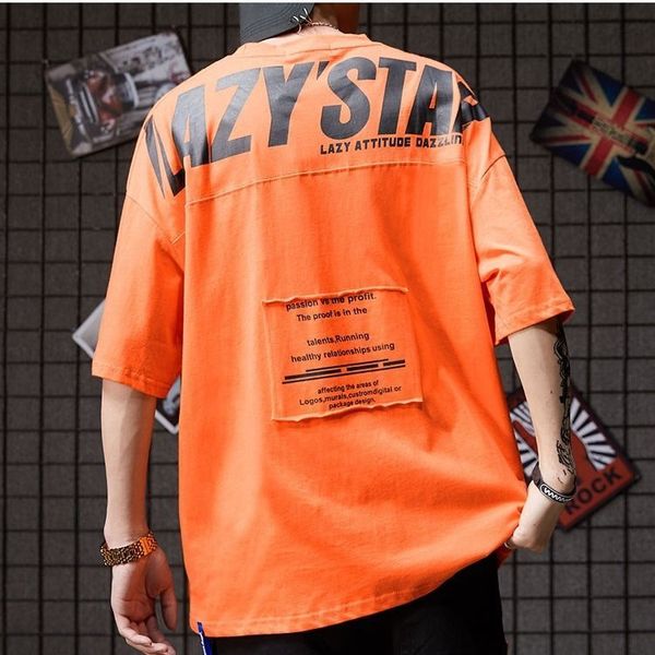 and american street hip hop wind loose five-point sleeve t-shirt net red letter short-sleeved bat shirt kg-229, White;black
and american street hip hop wind loose five-point sleeve t-shirt net red letter short-sleeved bat shirt kg-229, White;black