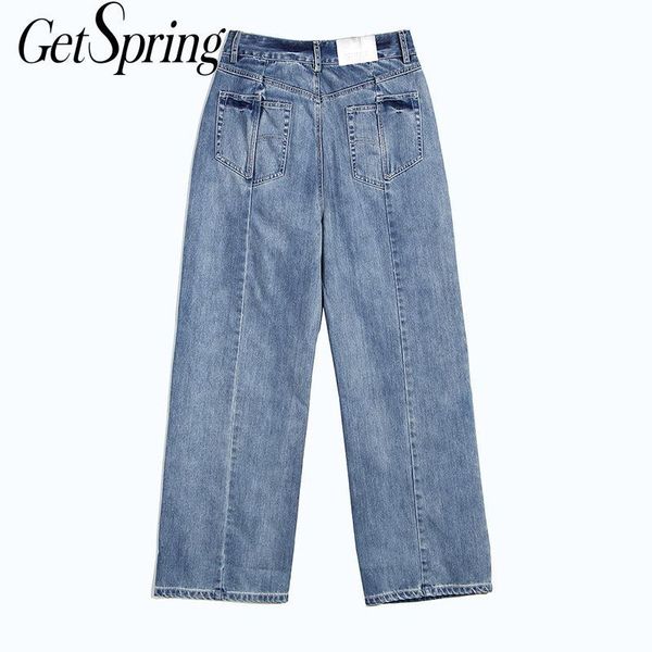 women's jeans getspring women high waisted denim pants loose long straight trousers fashion womens autumn 2021, Blue
women's jeans getspring women high waisted denim pants loose long straight trousers fashion womens autumn 2021, Blue