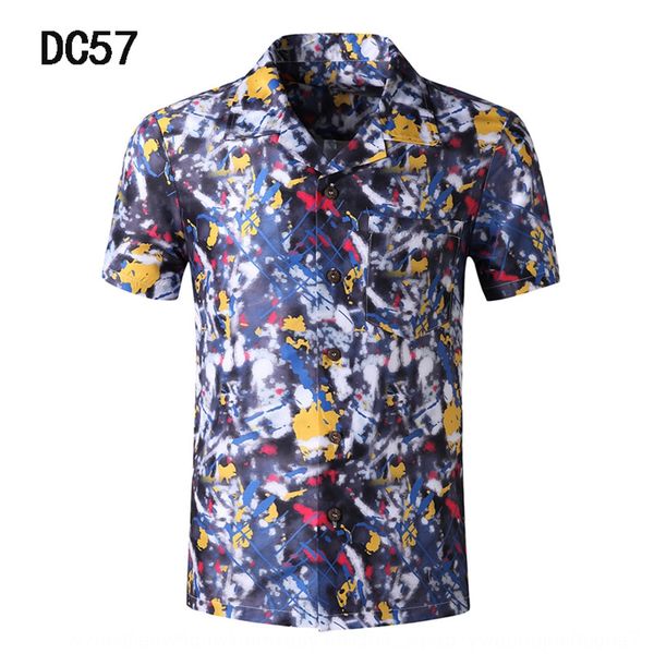 summer korean new printed short sleeve shirt men's casual large loose beach men's youth shirt nrkqu, Blue
summer korean new printed short sleeve shirt men's casual large loose beach men's youth shirt nrkqu, Blue