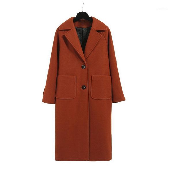 winter single-breasted wool coat women 2020 korean fashion woolen jackets female thicken warm woolen overcoat woman long outwear1, Black
winter single-breasted wool coat women 2020 korean fashion woolen jackets female thicken warm woolen overcoat woman long outwear1, Black
