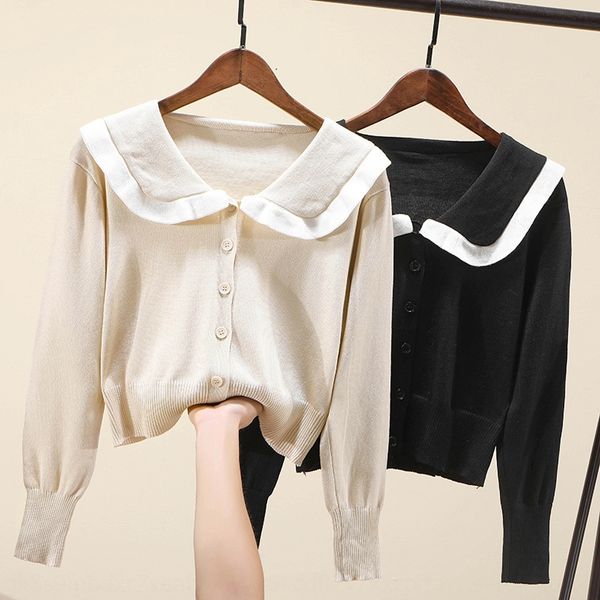 fall 2020 new versatile show thin coat t-shirt baby collar long sleeve t-shirt early autumn thin gentlestyle ommmh, White;black
fall 2020 new versatile show thin coat t-shirt baby collar long sleeve t-shirt early autumn thin gentlestyle ommmh, White;black