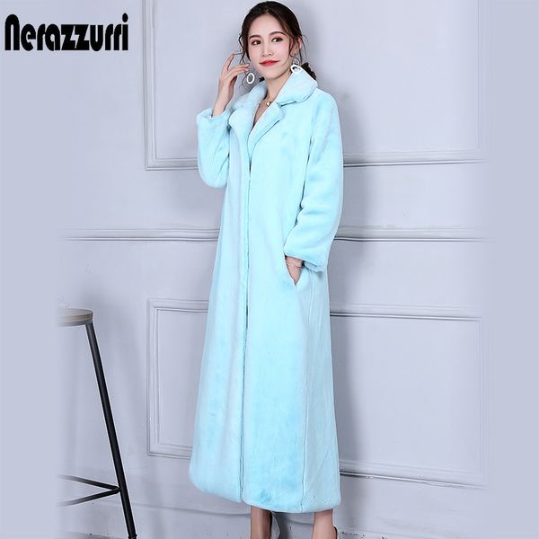 nerazzurri extra long winter coat women elegant warm blue colored duster outwear female plus size faux fur overcoat 5xl 6xl 7xl 201104, Black
nerazzurri extra long winter coat women elegant warm blue colored duster outwear female plus size faux fur overcoat 5xl 6xl 7xl 201104, Black