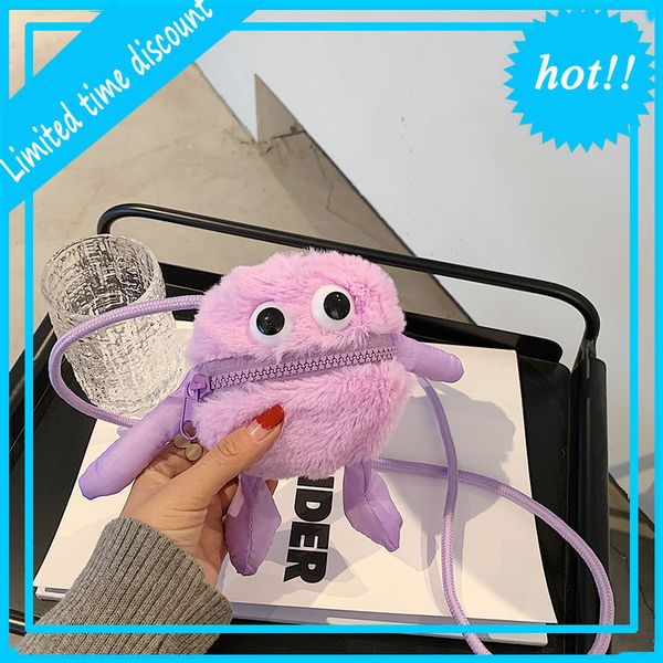 autumn and winter cartoon cute plush mini bag women's 2020 new versatile one shoulder messenger wallet
autumn and winter cartoon cute plush mini bag women's 2020 new versatile one shoulder messenger wallet