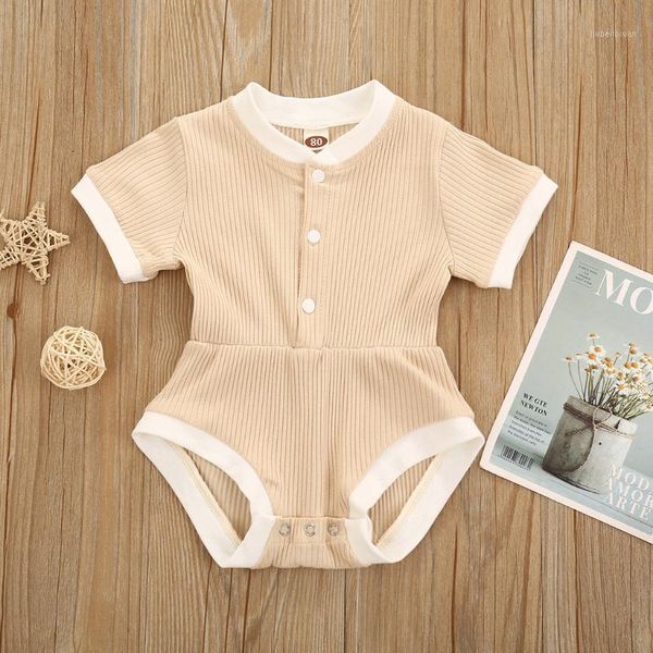 baby boys girls clothing newborn infant baby boys girls ribbed button short sleeve o-neck rompers jumpsuits cotton outfit 20201, Blue
baby boys girls clothing newborn infant baby boys girls ribbed button short sleeve o-neck rompers jumpsuits cotton outfit 20201, Blue