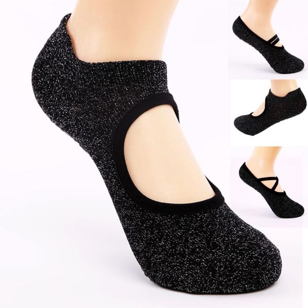 fashion yoga socks for women non-slip grips cotton socks comfortable ballet yoga dispensing non-slip, Black;white
fashion yoga socks for women non-slip grips cotton socks comfortable ballet yoga dispensing non-slip, Black;white