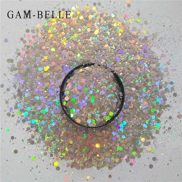 nail glitter gam-belle 3g/box holographic powder shiny luxury sparkles art sequins pigment 3d nails decorations tools, Silver;gold
nail glitter gam-belle 3g/box holographic powder shiny luxury sparkles art sequins pigment 3d nails decorations tools, Silver;gold