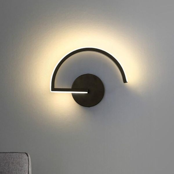wall lamp european-style net red modern minimalist teahouse club bedroom bedside aisle black and white aluminum lx112405
wall lamp european-style net red modern minimalist teahouse club bedroom bedside aisle black and white aluminum lx112405
