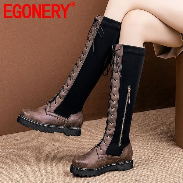 boots egonery winter fashion knee high outside warm mid heels round toe cross-tied zip women shoes drop size 32-451, Black
boots egonery winter fashion knee high outside warm mid heels round toe cross-tied zip women shoes drop size 32-451, Black