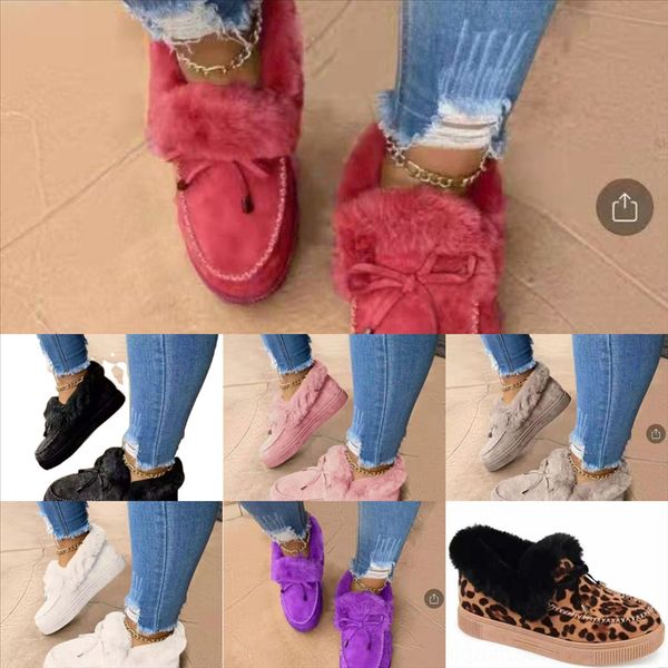 iijyi cotton flock slipper shoes winter warm plush home bow women snow boots mop light yarn one cute slippers cotton plus velvet peas, Black
iijyi cotton flock slipper shoes winter warm plush home bow women snow boots mop light yarn one cute slippers cotton plus velvet peas, Black
