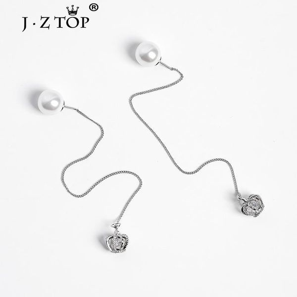 fashion simple imitation pearl crown stud earrings long rhinestone chain pendant ear line for women exquisite jewelry gifts1, Golden;silver
fashion simple imitation pearl crown stud earrings long rhinestone chain pendant ear line for women exquisite jewelry gifts1, Golden;silver