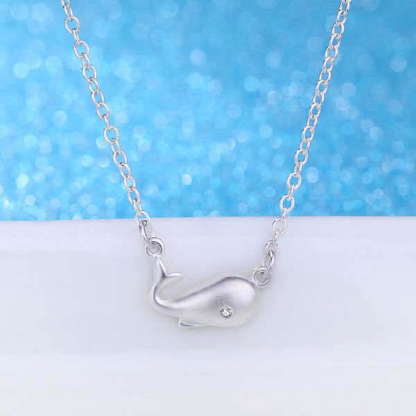 korean fashion small dolphin necklace whale love pendant tmall explosive jewelry wholesale trade, Silver
korean fashion small dolphin necklace whale love pendant tmall explosive jewelry wholesale trade, Silver