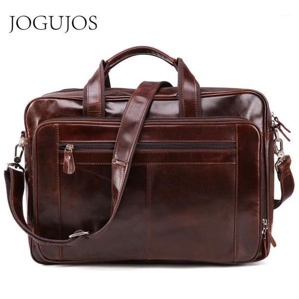 jogujos new genuine leather men briefcase luxury messenger lapbag business shoulder crossbody bags fashion travel handbag1
jogujos new genuine leather men briefcase luxury messenger lapbag business shoulder crossbody bags fashion travel handbag1