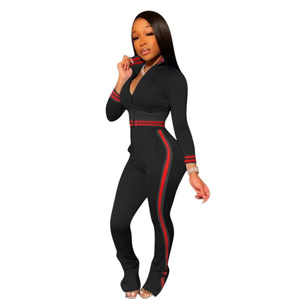 women tracksuit winter autumn zipper crop jacket braid legging pants outfit two piece clothing sets coat trousers sportwear f120503, White
women tracksuit winter autumn zipper crop jacket braid legging pants outfit two piece clothing sets coat trousers sportwear f120503, White