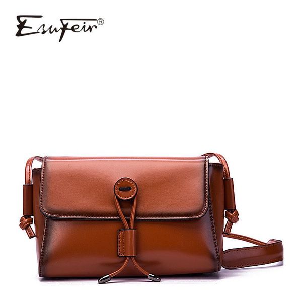 esufeir new genuine leather mini women bag vintage button shoulder bag messenger designer brand small square package
esufeir new genuine leather mini women bag vintage button shoulder bag messenger designer brand small square package