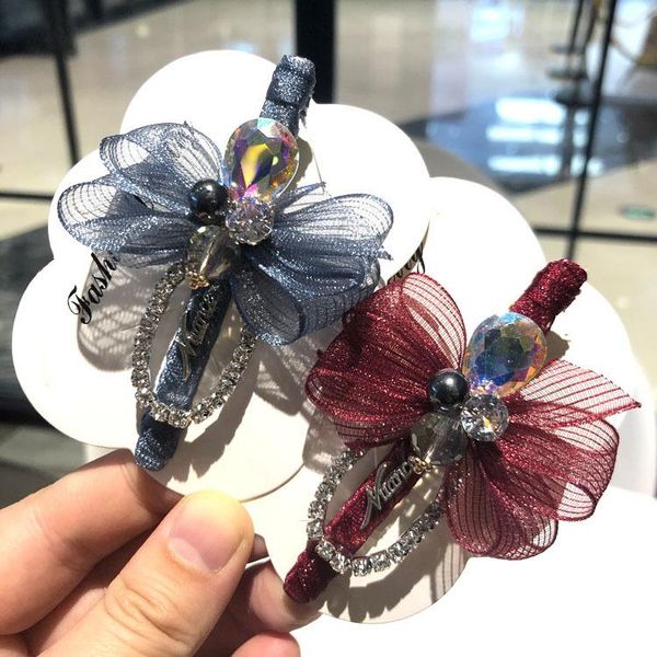 new luxury cloth art bow hair clip rhinestone duckbill clips hairpin headdress for women gifts hair accessories jewelry, Golden;silver
new luxury cloth art bow hair clip rhinestone duckbill clips hairpin headdress for women gifts hair accessories jewelry, Golden;silver