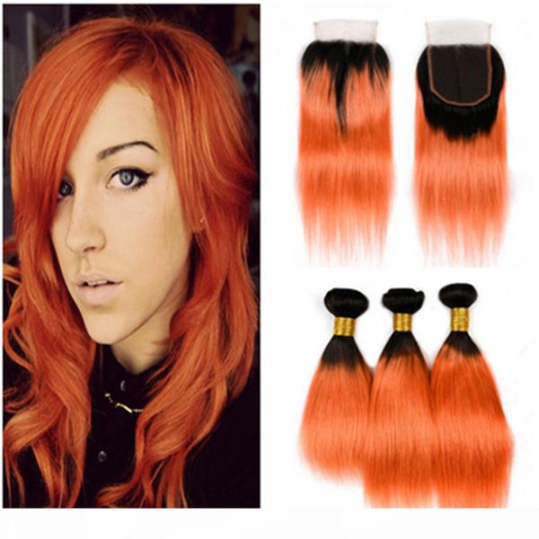 straight orange ombre human hair weave 3 bundles with closure peruvian 1b orange ombre virgin hair weft extensions with lace closure 4x4, Black
straight orange ombre human hair weave 3 bundles with closure peruvian 1b orange ombre virgin hair weft extensions with lace closure 4x4, Black