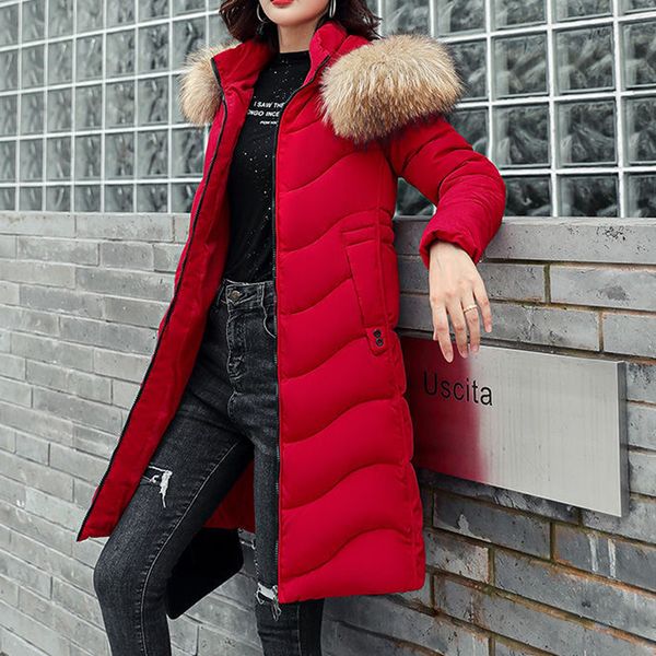 winter long 2021 new female plus size fashion hood collar parkas cotton quilted jacket 5zvs, Black
winter long 2021 new female plus size fashion hood collar parkas cotton quilted jacket 5zvs, Black