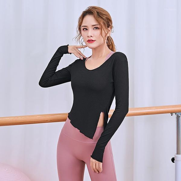 gym sports female net red tight slim yoga clothes quick-drying t-shirt running fitness clothes long sleeves1, White;red
gym sports female net red tight slim yoga clothes quick-drying t-shirt running fitness clothes long sleeves1, White;red