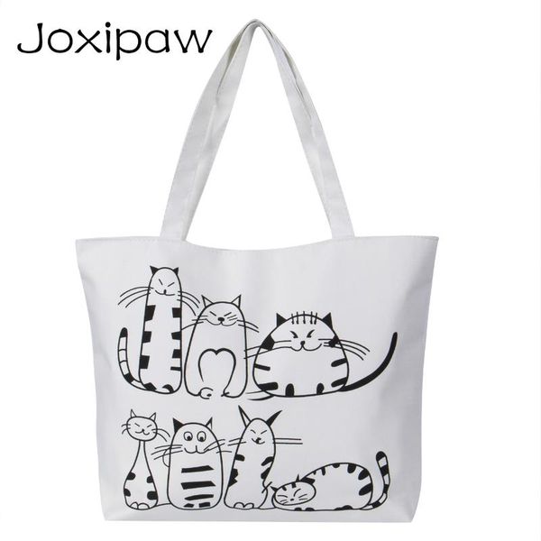 women canvas handbag cartoon cat printed shoulder bag female large capacity ladies beach bag women canvas tote shopping handbags
women canvas handbag cartoon cat printed shoulder bag female large capacity ladies beach bag women canvas tote shopping handbags