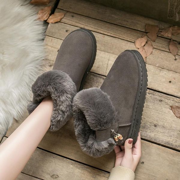 vrouwen laarzen merk winter schoenen warme zwarte ronde teen casual plus size vrouwelijke snowboots, Black
vrouwen laarzen merk winter schoenen warme zwarte ronde teen casual plus size vrouwelijke snowboots, Black