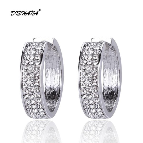 big round punk hoop earrings for women white gold-color charming rhinestone earring fashion jewelry new 2021(e0231), Golden;silver
big round punk hoop earrings for women white gold-color charming rhinestone earring fashion jewelry new 2021(e0231), Golden;silver