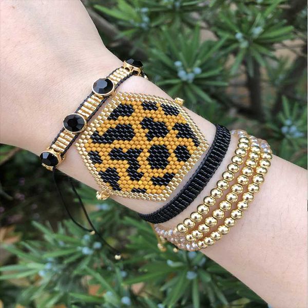 beaded, strands bluestar bracelet miyuki for jewelry femme leopard grain pulseras mujer moda gold copper bead armband handmade woven, Black
beaded, strands bluestar bracelet miyuki for jewelry femme leopard grain pulseras mujer moda gold copper bead armband handmade woven, Black