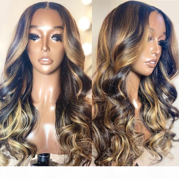 13*6 180% deep part lace front human hair wig wavy wave highlight honey blonde bleached knots brazilian color remy hair, Black;brown
13*6 180% deep part lace front human hair wig wavy wave highlight honey blonde bleached knots brazilian color remy hair, Black;brown