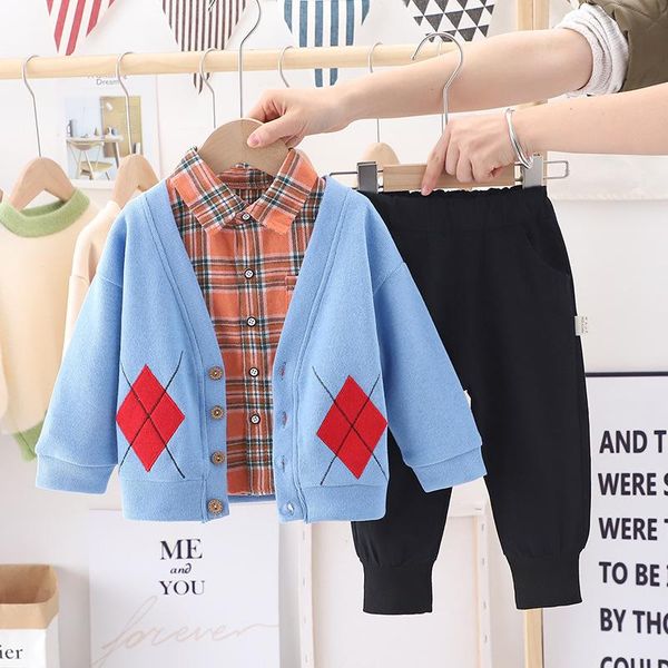clothing sets hylkidhuose 2021 spring baby boys kids casual clothes coats plaid shirt pants toddler infant children costume, White
clothing sets hylkidhuose 2021 spring baby boys kids casual clothes coats plaid shirt pants toddler infant children costume, White