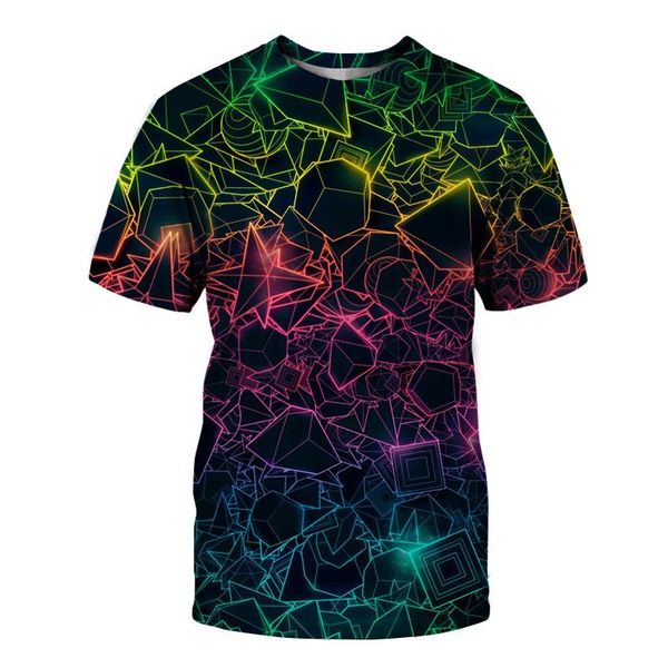men's t-shirts summer 3d printing t-shirt geometric pattern men and women short-sleeved o-neck brand direct sales, White;black
men's t-shirts summer 3d printing t-shirt geometric pattern men and women short-sleeved o-neck brand direct sales, White;black