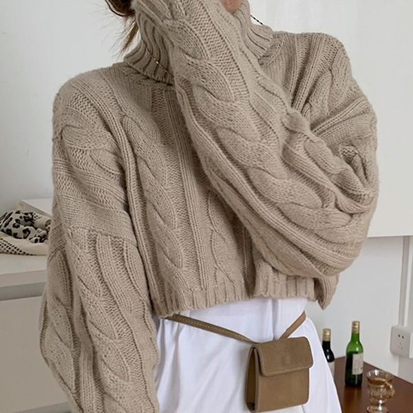 women's sweaters turtleneck pullover women knitted sweater pull female lady jumpers sw035, White;black
women's sweaters turtleneck pullover women knitted sweater pull female lady jumpers sw035, White;black