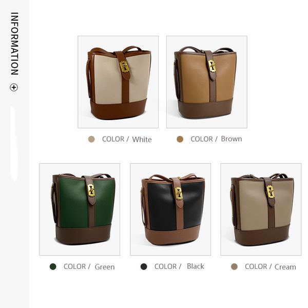 hbp shoulder bags large capacity bucket bag cowhide with exquisite shoulder strap for wallet mobile bank card travel shopping
hbp shoulder bags large capacity bucket bag cowhide with exquisite shoulder strap for wallet mobile bank card travel shopping